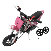 Pink Mini Motor Kids Dirt Bike Pocket Motorcycle Monkey ATV Toys 49CC 2 Stroke With 2 Wheels