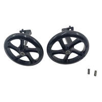 2 Pcs Wheels Mini Motor Kids Dirt Bike Motorcycle Wheels Only