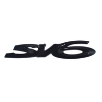 Rear Gloss Black SV6 Badge Fit For Holden Commodore VE VF Ute Sedan Wagon 