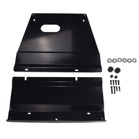 Bash Plate Sump Guard Set Fit For Toyota Prado GDJ150 GRJ150 KDJ150 2009-On Black