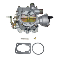 Carburetor Carb Boat Fit For Marine Mercruiser 2 Barrel 3.0L 4Cyl w/a Long Linkage