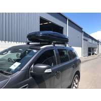 Car Strong Roof Racks Box Tarvel Luggage Carrier Box 178.5*82*39.5cm 500L Black