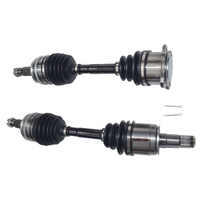 2 x Front CV Joint Drive Shaft Fit For Mitsubishi Triton ML MN 2.5L 3.2L MQ MR 2.4L