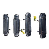 Set 4 Pcs Chrome Outer Door Handle Clip Fit For Mitsubishi Pajero NH NK NJ NL 1991-2000