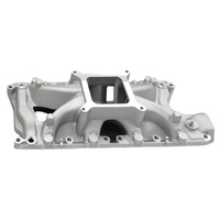 High Rise 4 Barrel Manifold Single Plane Fit For Ford Windsor 302 V8 Satin Finished