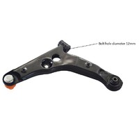 Front Lower Control Arm RHS Fit For Mitsubishi Lancer CG CH 07/2002-08/2007 Bolt Hole 12mm