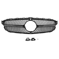 Diamond Chrome Grille Fit For Mercedes Benz C-Class W205 C205 & C43 2015-2018