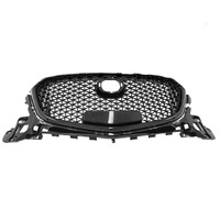 Black Front Bumper Grill Upper Grille Cover Fit For Mazda 3 Axela 2017-2018