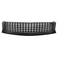 Matt Black Front Bumper Bar Grille Grill Fit For Mitsubishi Triton MQ UTE 2015-2018