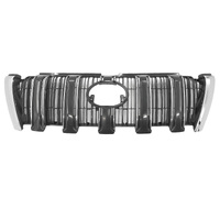 Radiator Grille Front Grill Chrome Fit For Toyota Landcruiser Prado J150 Series 2013-2017