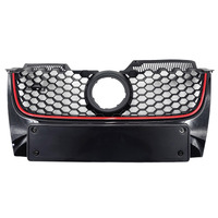 Main Radiator Grille Upper Front Grill Fit For Volkswagen Golf MK5 GTI 2005-2009