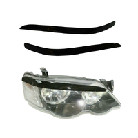 Pair Headlight Eyelids Eyebrows Fit For Ford Falcon BA BF Series FPV Sedan Ute XT XR