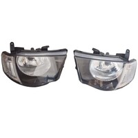 Pair Head Light Lamps Fit For Mitsubishi Triton Ute MN 2009~2015 GL GLX 