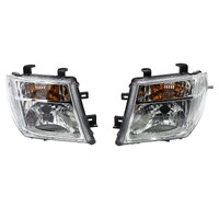 Pair Head Light Lamp Fit For Nissan Navara D40 D40T MNT Thai Built D40 VSK Spain