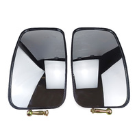 1 Pair Manual Side Wing Mirrors Fit For Isuzu KS-NPR Hino For Nissan Bus Truck