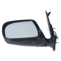 LHS Left Hand Side Electric Door Mirror Black Fit For Toyota Hilux Ute 2WD 4WD 05~10