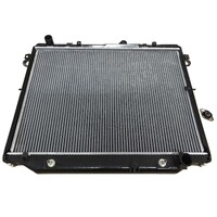 Aluminium Radiator With Cap Fit For Toyota Landcruiser 100 Series UZJ100R 4.7L V8 1998-2007