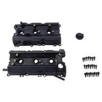 2 Pcs Engine Valve Cover With Gasket & PCV Fit For Nissan 350Z Fairlady Z33 For Infiniti FX35 G35