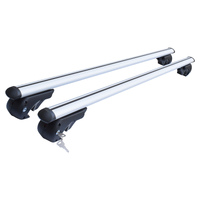 1350mm Universal Aluminium Alloy Roof Racks Cross Bars  Lockable Car Top Rack New