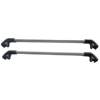 Roof Rack Cross Bar Fit For Mazda CX5 2012-2017 Alloy Clamp Onto Flush Rail Baggage Holder Racks