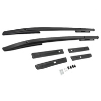 Black Aluminium Roof Rails Fit For Mitsubishi Triton MR MQ 2018-2023