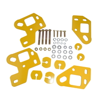 Yellow Front Recovery Tow Point Kit Fit For LDV T60 T90 Offroad Maxi Capacity: 5000kg