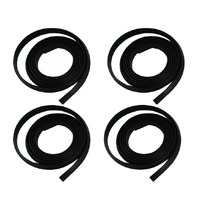 4PCS Wheel Arch Flare Rubber Seal Fit For Toyota Landcruiser 80 series 1990-1998