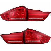 LED Rear Lamp Suit For Honda City 2014-2017 Tail Light Set