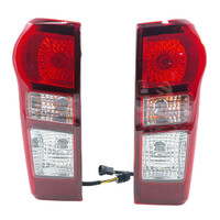 Pair Rear Lamp Tail Lights Red Non-LED Fit For Isuzu D-Max Ute 2012-2017