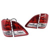 4 Pcs Outer + Inner Rear Tail Lights Brake Lamp Fit For Mazda BT-50 2015-2020