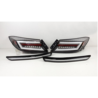 Intec Black LED Dynamic Tail Lights Fit For Toyota 86 GR86 For Subaru BRZ 2022-2023